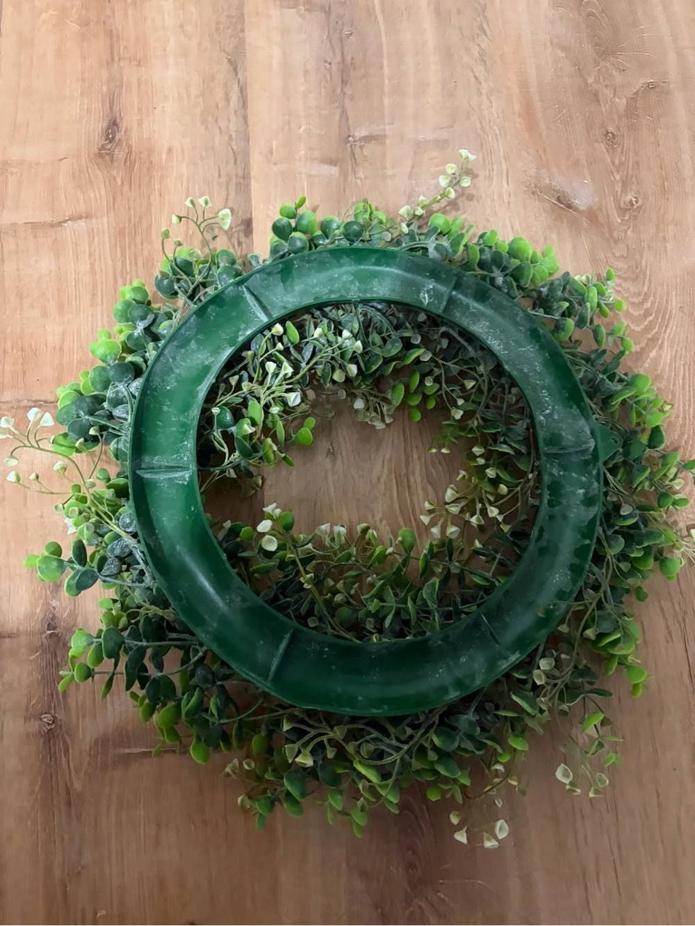 Artificial Greenery Wreath - Lush Green Eucalyptus Style